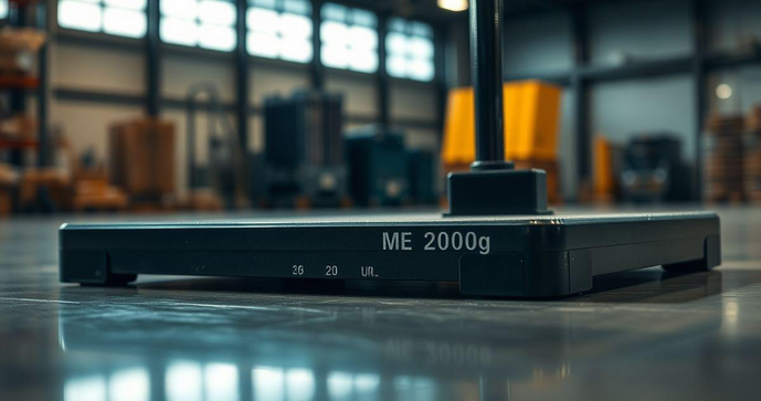 Balan&ccedil;a de Piso 2000kg: Precis&atilde;o e Durabilidade