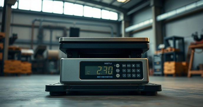 Balan&ccedil;a Digital Industrial: Precis&atilde;o e Durabilidade