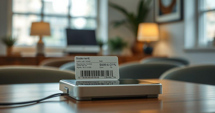 Etiqueta para Balan&ccedil;a Toledo Prix 4 Uno