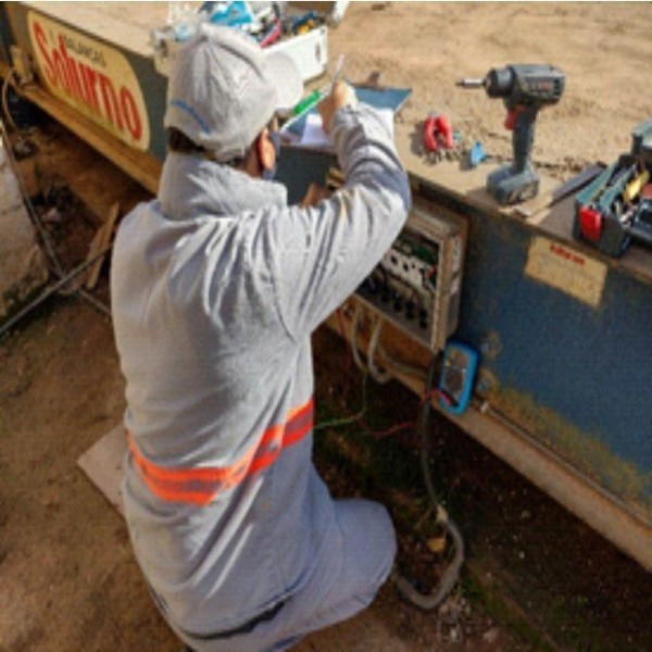 manutenção em balanças rodoviárias